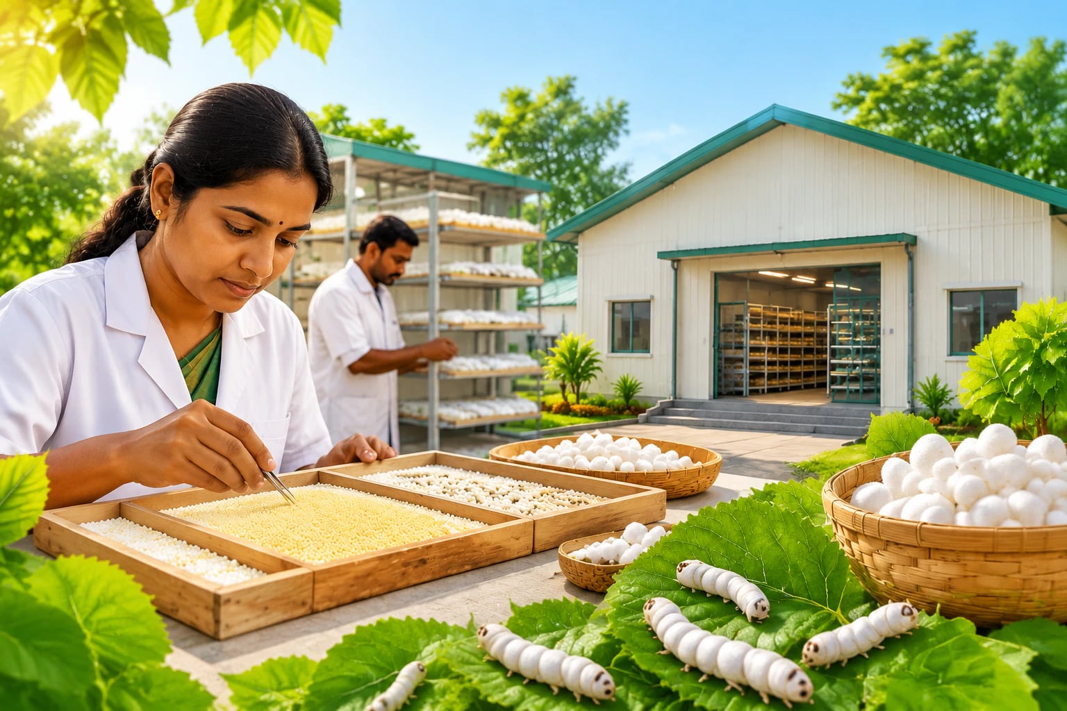 ರೇಷ್ಮೆ ಉತ್ಪಾದಕರಿಗೆ ಸುವರ್ಣಾವಕಾಶ; ಬಿತ್ತನೆ ಕೋಠಿ ನಿರ್ಮಾಣ, ಸಲಕರಣೆ ಖರೀದಿಗೆ ಸಹಾಯಧನ